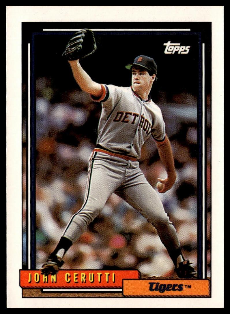 1992 Topps #487 John Cerutti