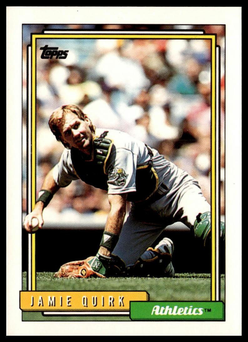1992 Topps #19 Jamie Quirk