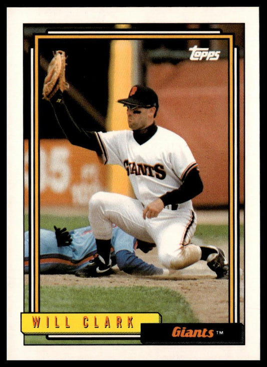 1992 Topps #330 Will Clark