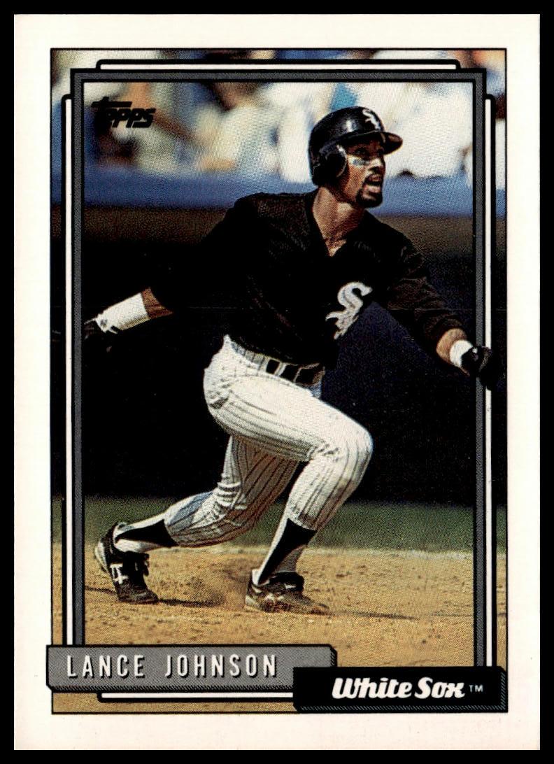1992 Topps #736 Lance Johnson