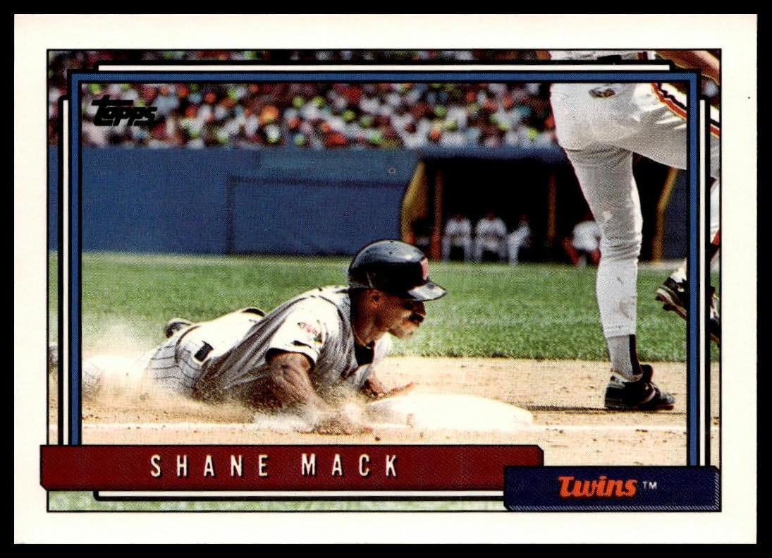 1992 Topps #164 Shane Mack