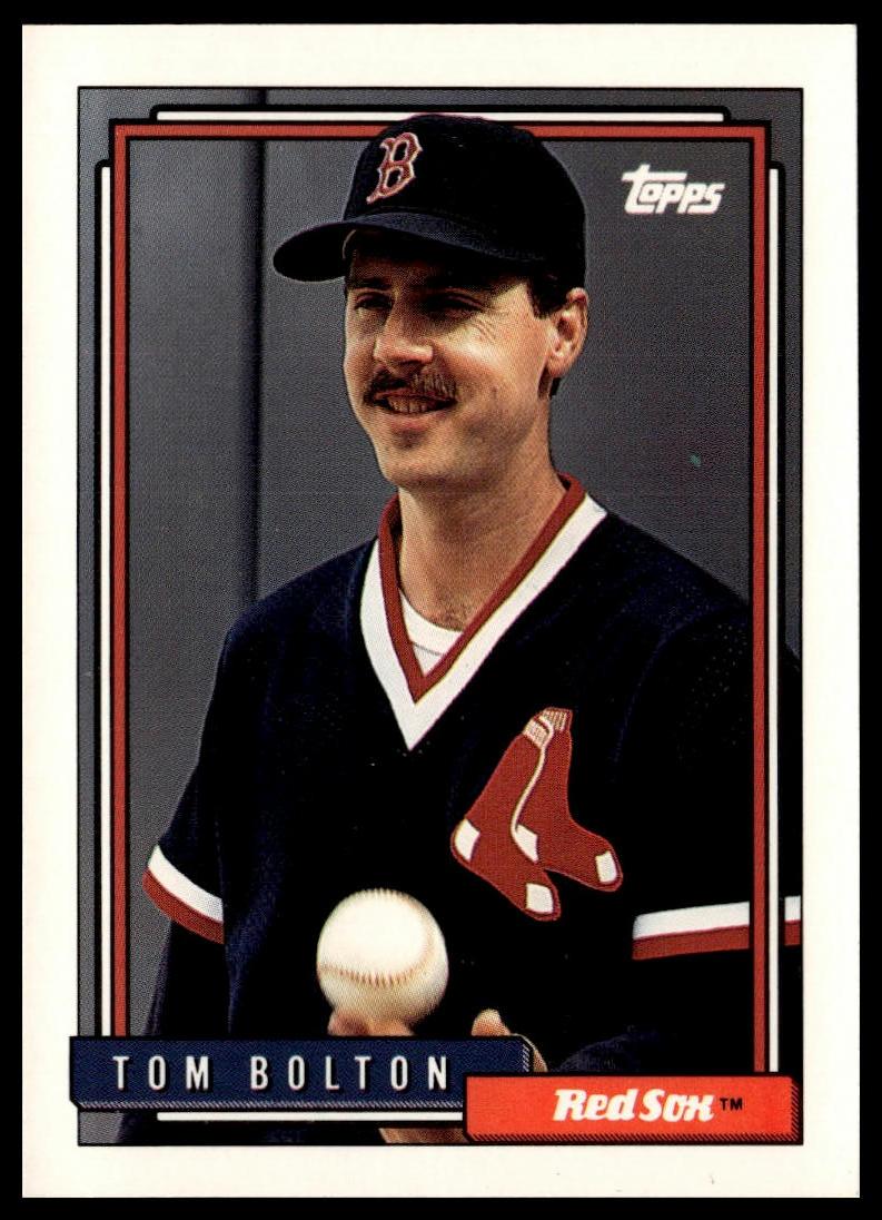 1992 Topps #708 Tom Bolton