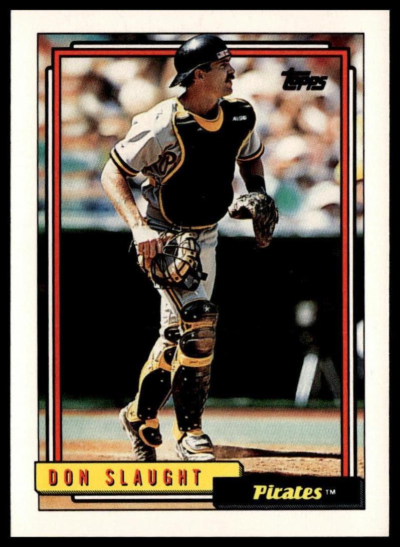 1992 Topps #524 Don Slaught