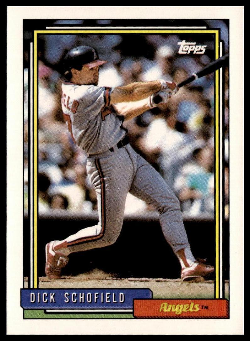 1992 Topps #230 Dick Schofield