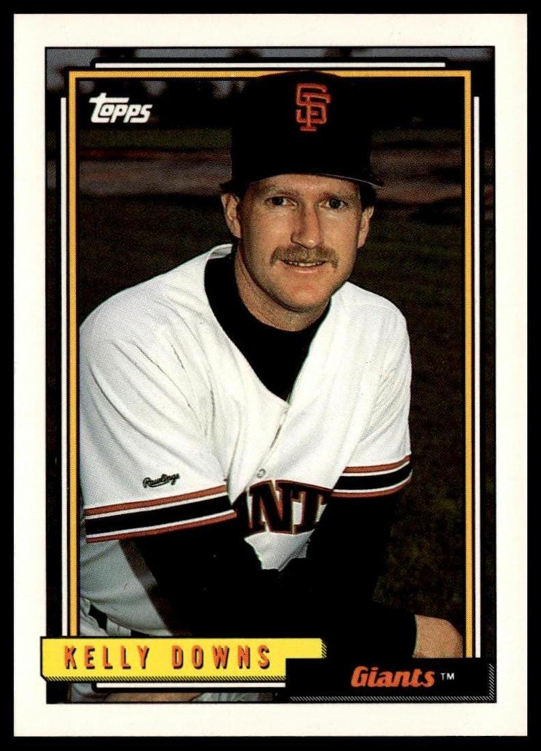 1992 Topps #573 Kelly Downs