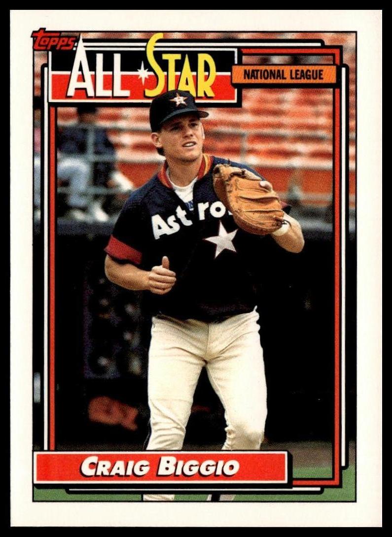 1992 Topps #393 Craig Biggio