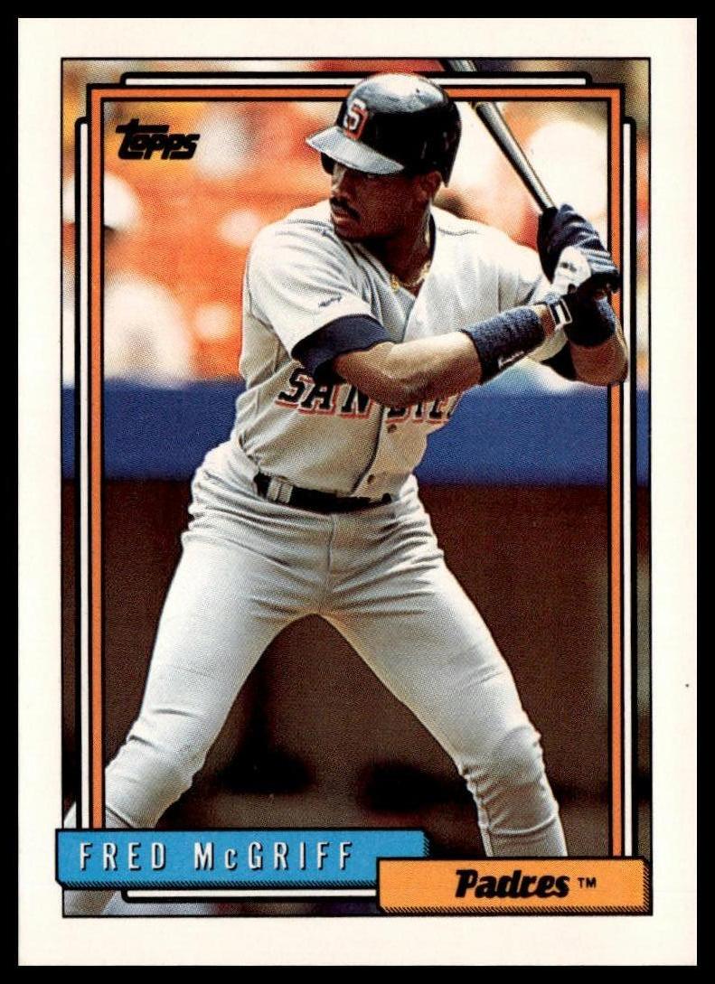 1992 Topps #660 Fred McGriff