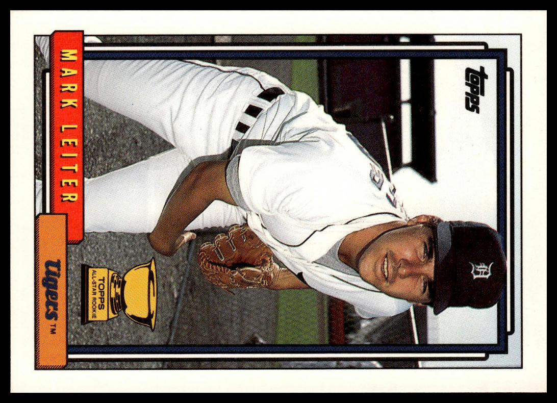 1992 Topps #537 Mark Leiter