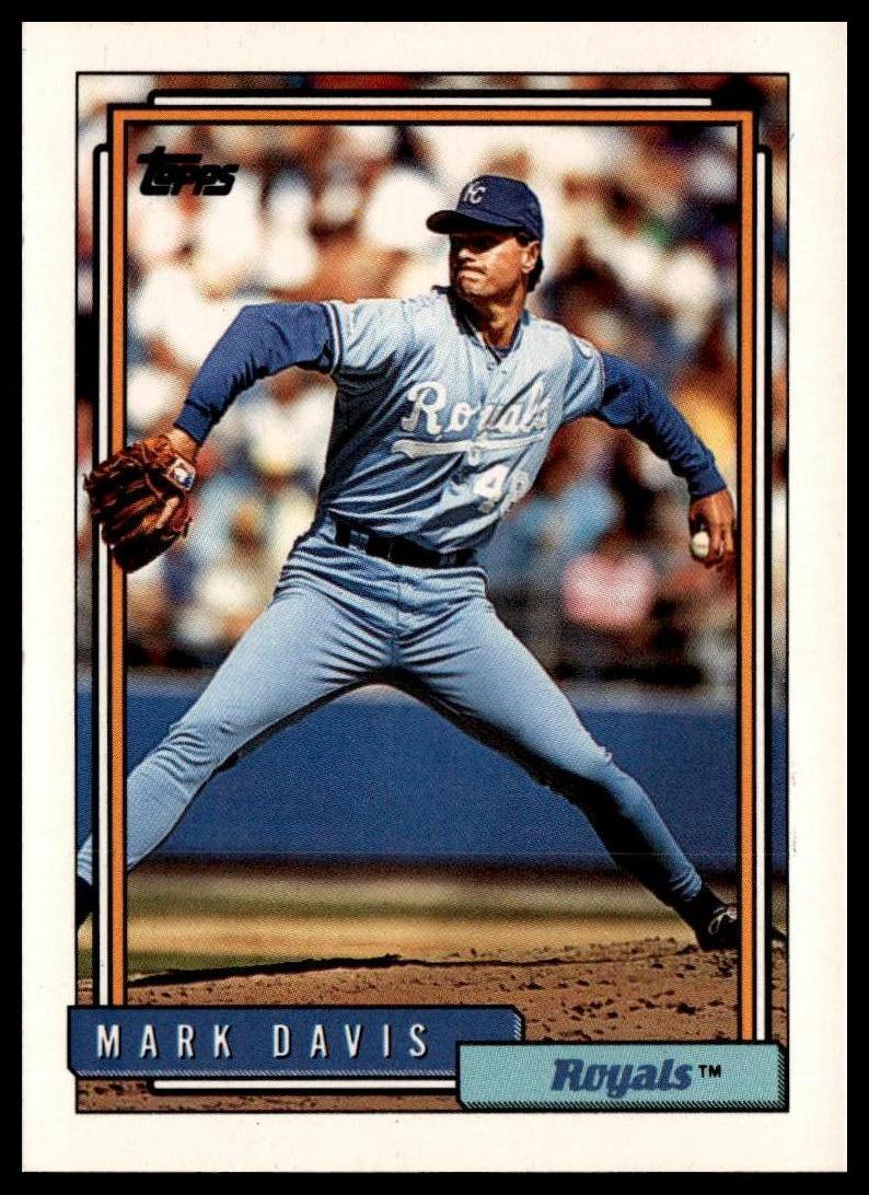 1992 Topps #766 Mark Davis