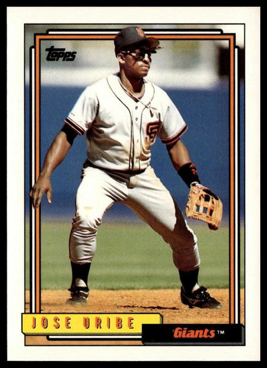 1992 Topps #538 Jose Uribe