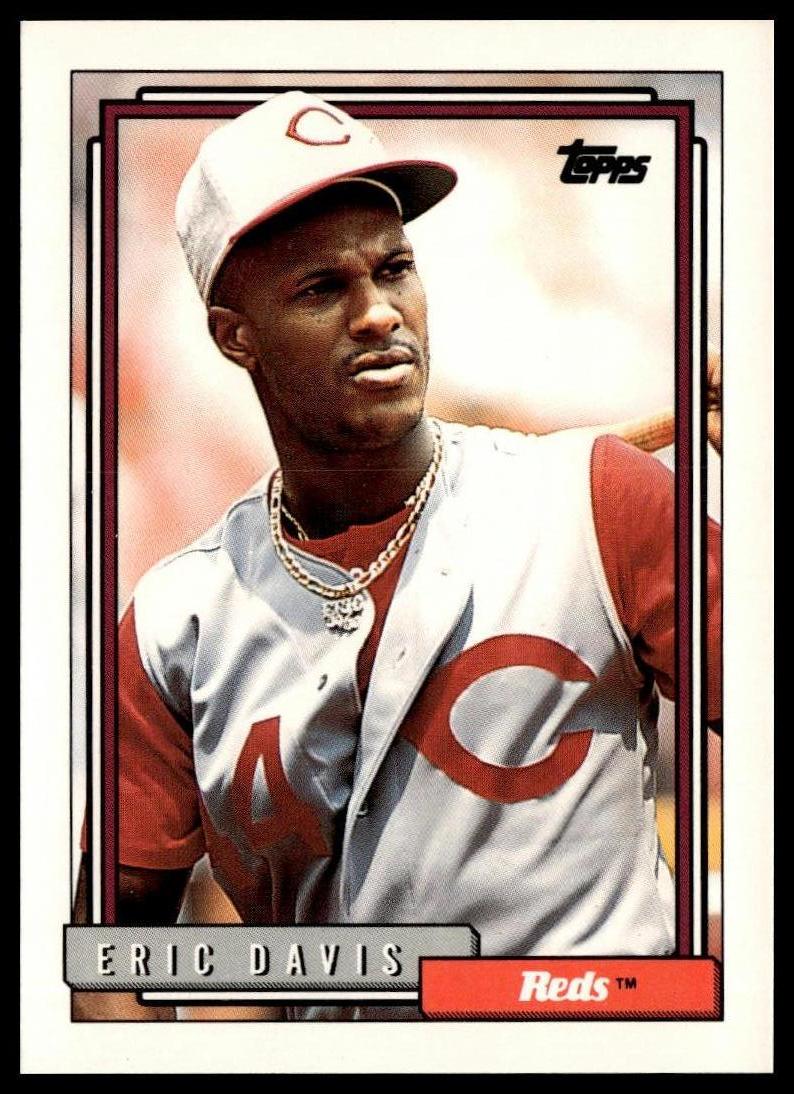 1992 Topps #610 Eric Davis
