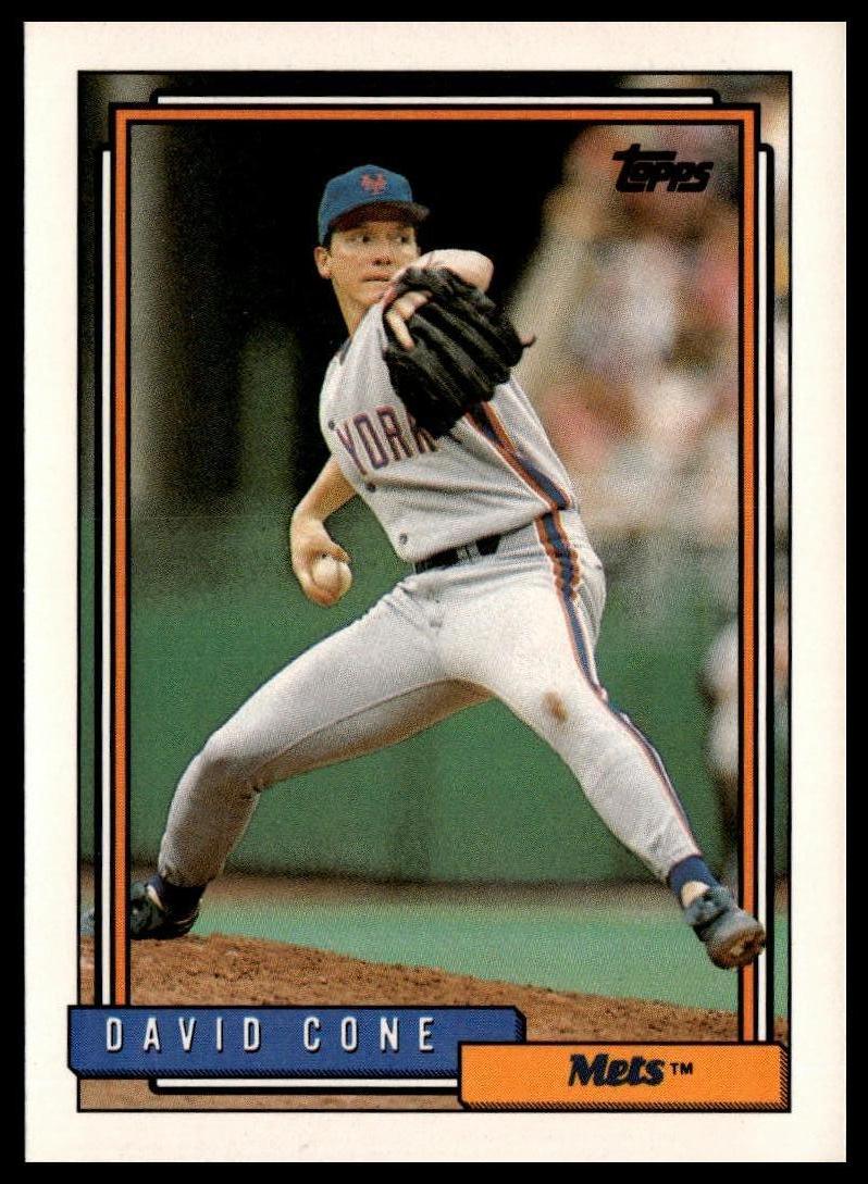 1992 Topps #195 David Cone