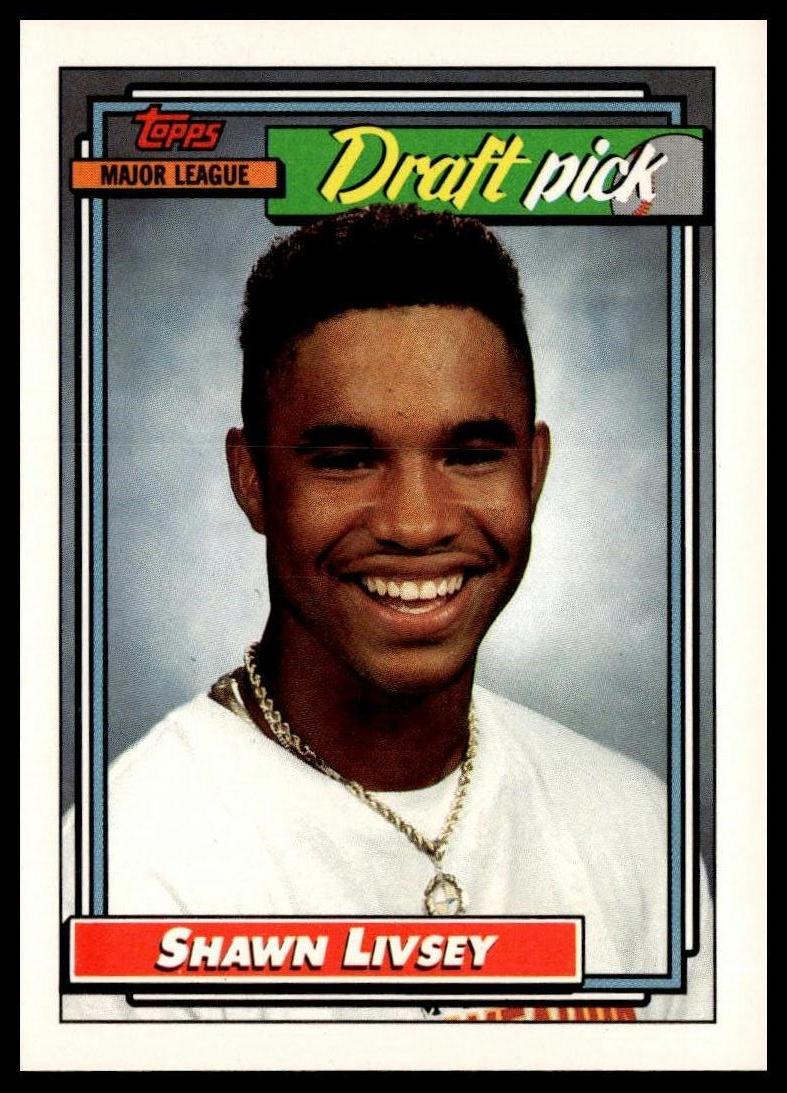 1992 Topps #124 Shawn Livsey