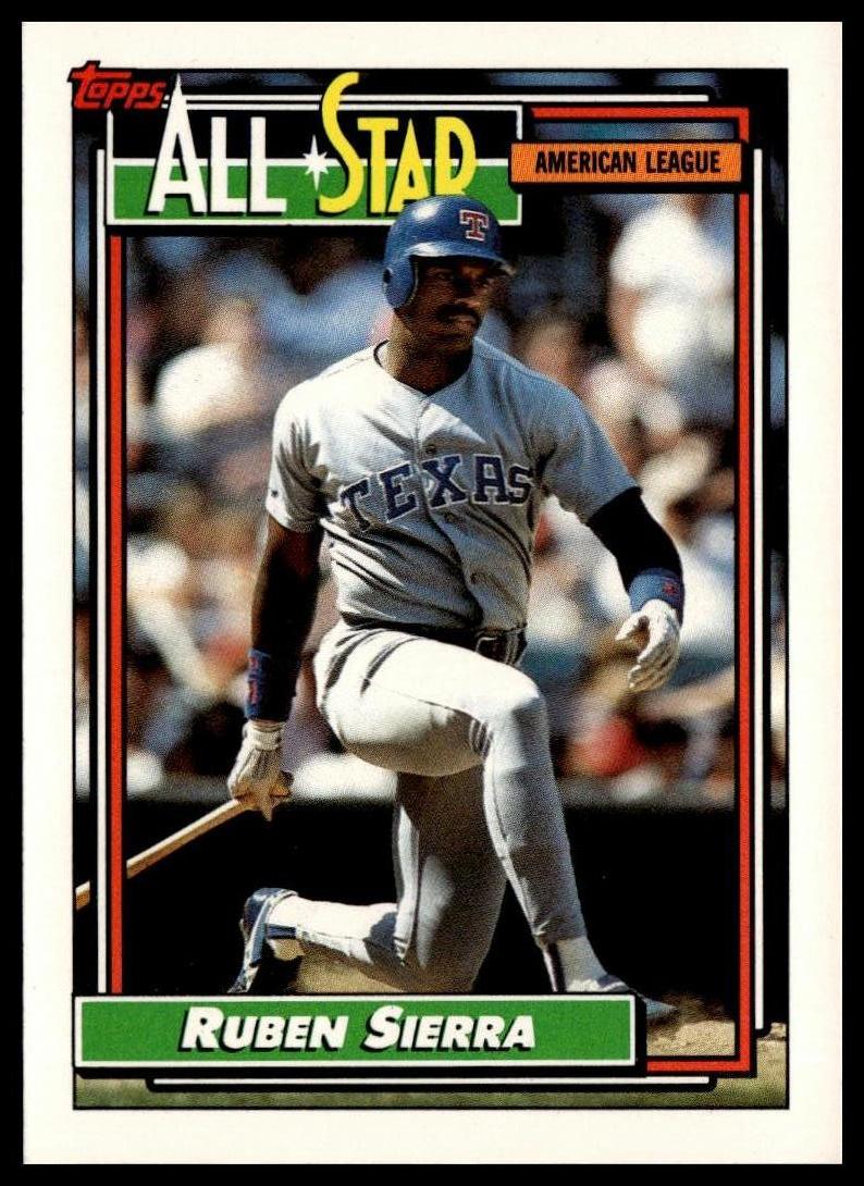 1992 Topps #403 Ruben Sierra