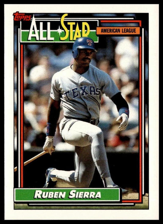1992 Topps #403 Ruben Sierra