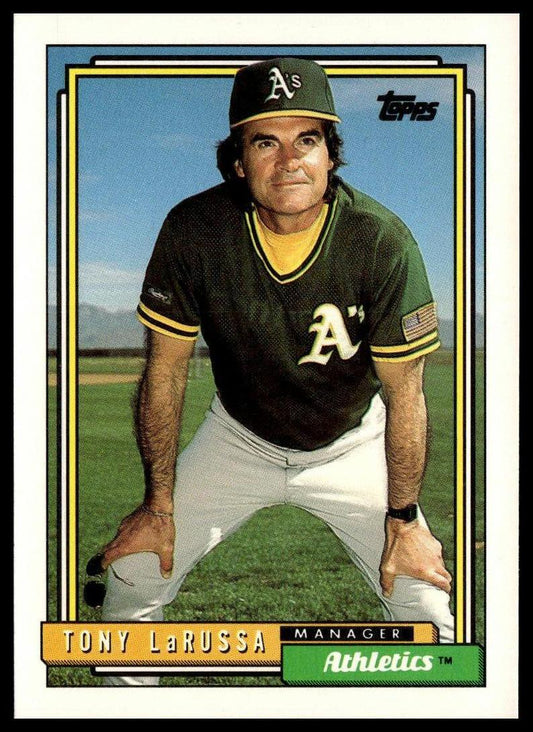 1992 Topps #429 Tony La Russa