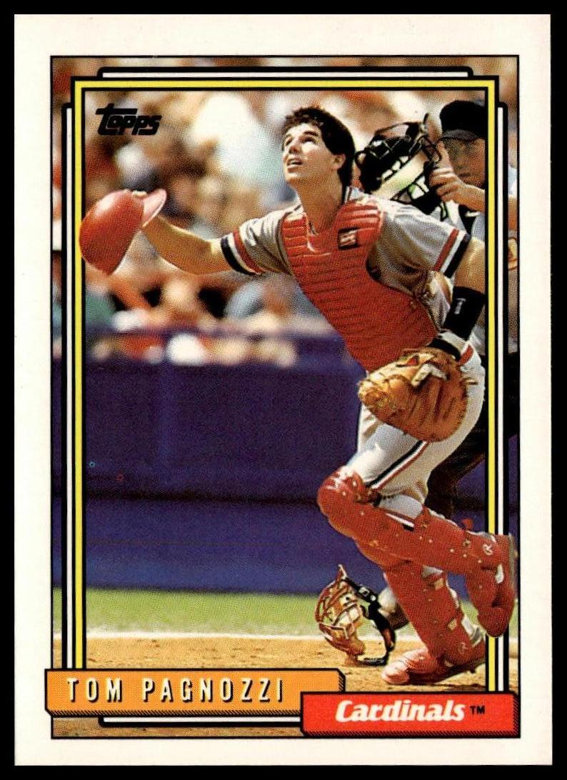 1992 Topps #448 Tom Pagnozzi
