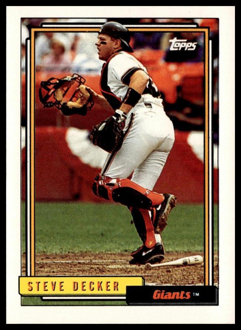1992 Topps #593 Steve Decker