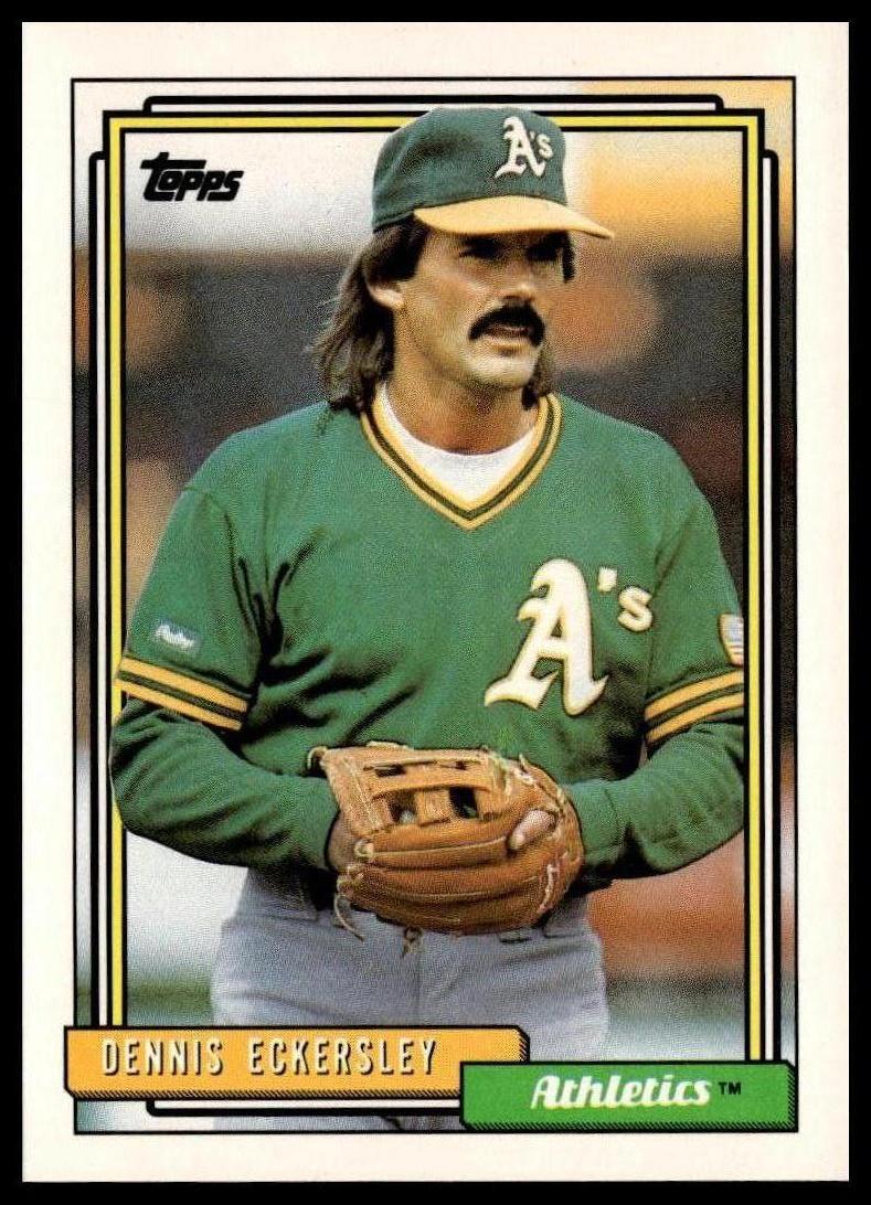 1992 Topps #738 Dennis Eckersley
