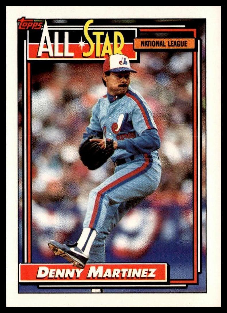 1992 Topps #394 Denny Martinez