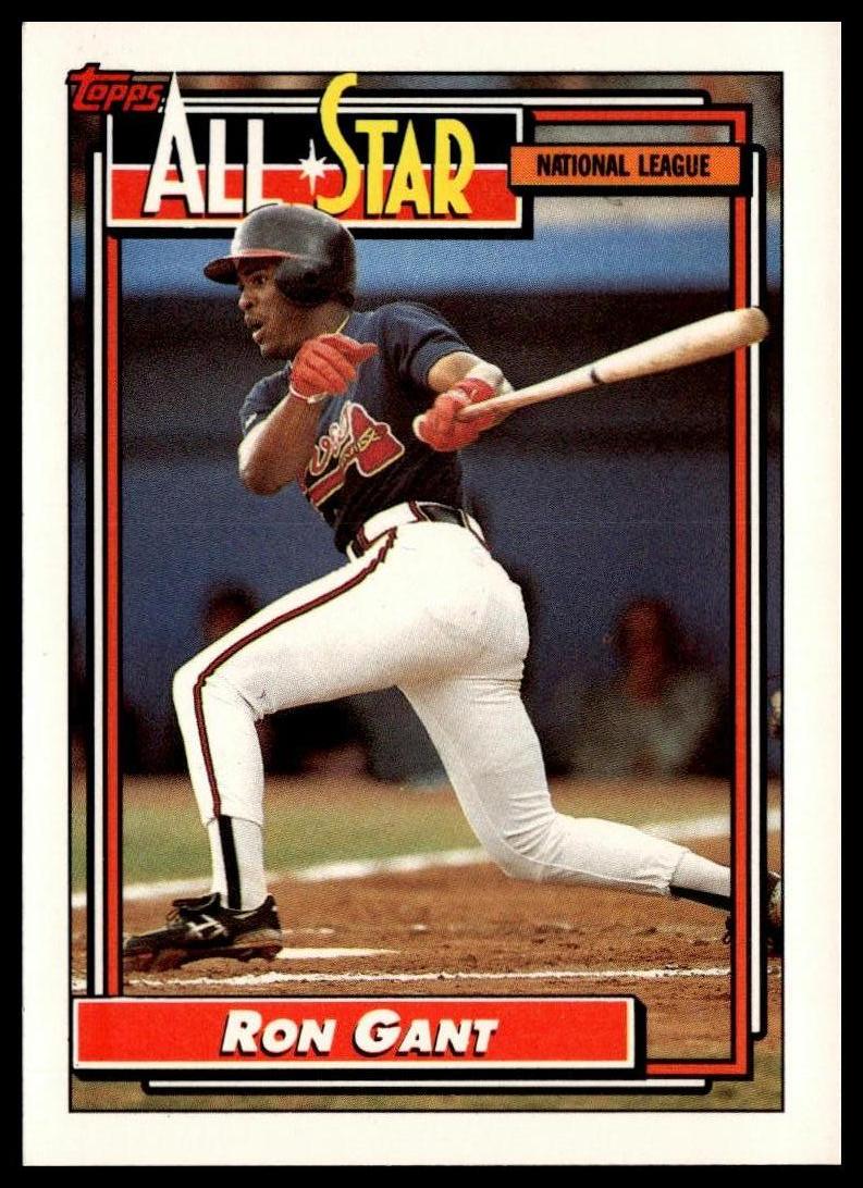 1992 Topps #391 Ron Gant