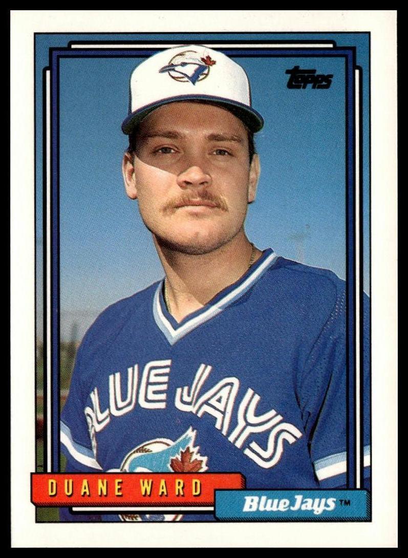 1992 Topps #365 Duane Ward
