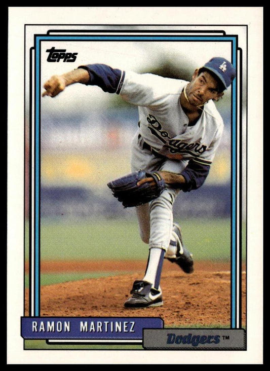 1992 Topps #730 Ramon Martinez