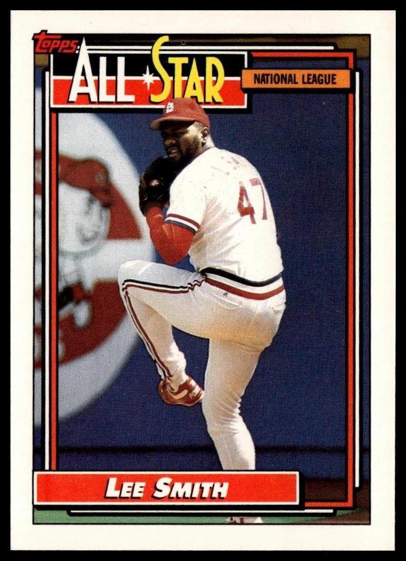 1992 Topps #396 Lee Smith