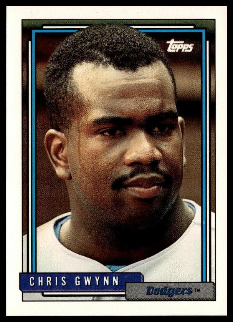 1992 Topps #604 Chris Gwynn