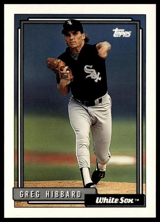 1992 Topps #477 Greg Hibbard