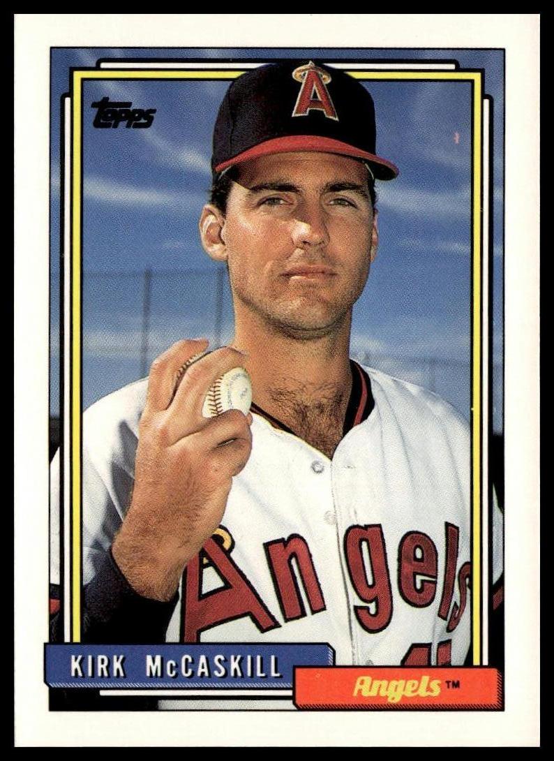 1992 Topps #301 Kirk McCaskill