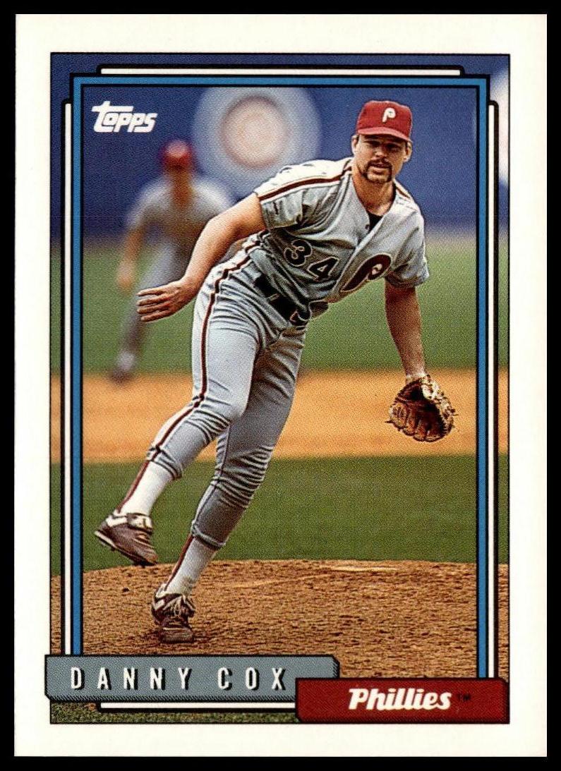 1992 Topps #791 Danny Cox