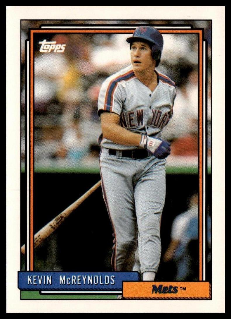 1992 Topps #625 Kevin McReynolds