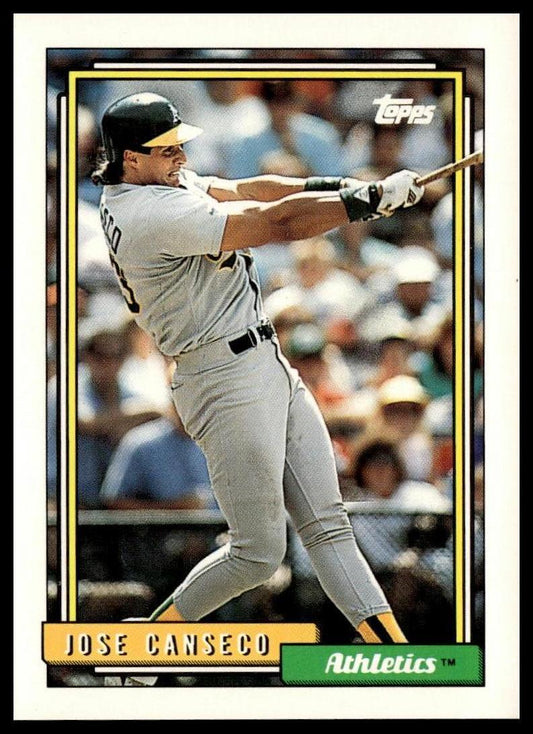 1992 Topps #100 Jose Canseco