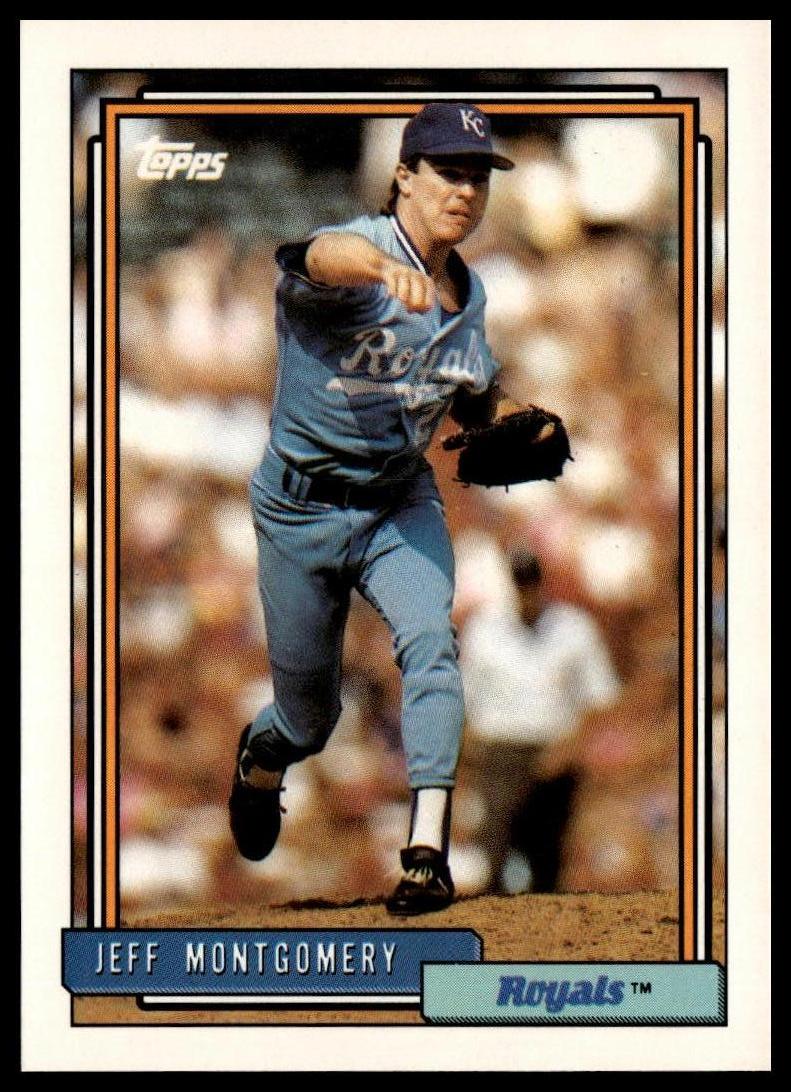 1992 Topps #16 Jeff Montgomery