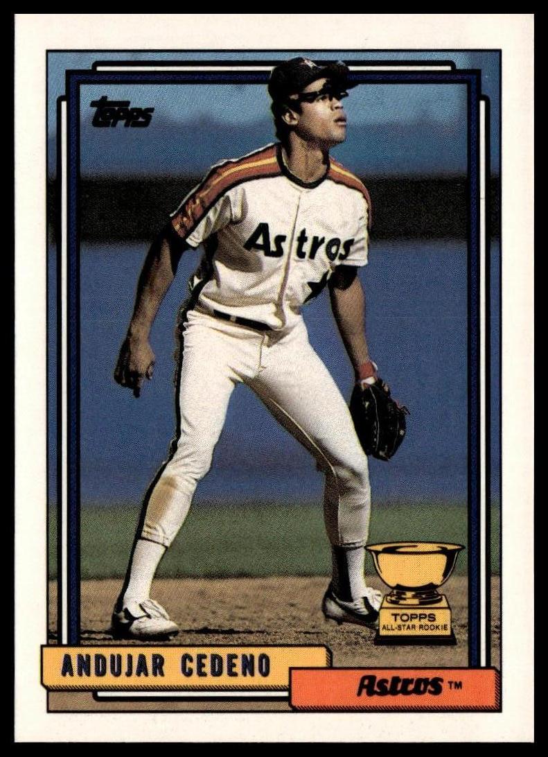 1992 Topps #288 Andujar Cedeno
