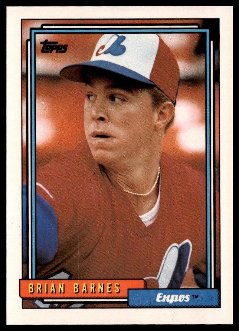 1992 Topps #73 Brian Barnes