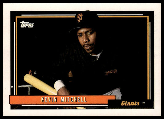 1992 Topps #180 Kevin Mitchell