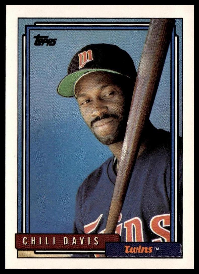 1992 Topps #118 Chili Davis
