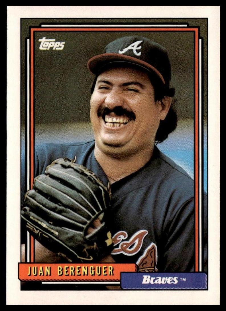 1992 Topps #172 Juan Berenguer