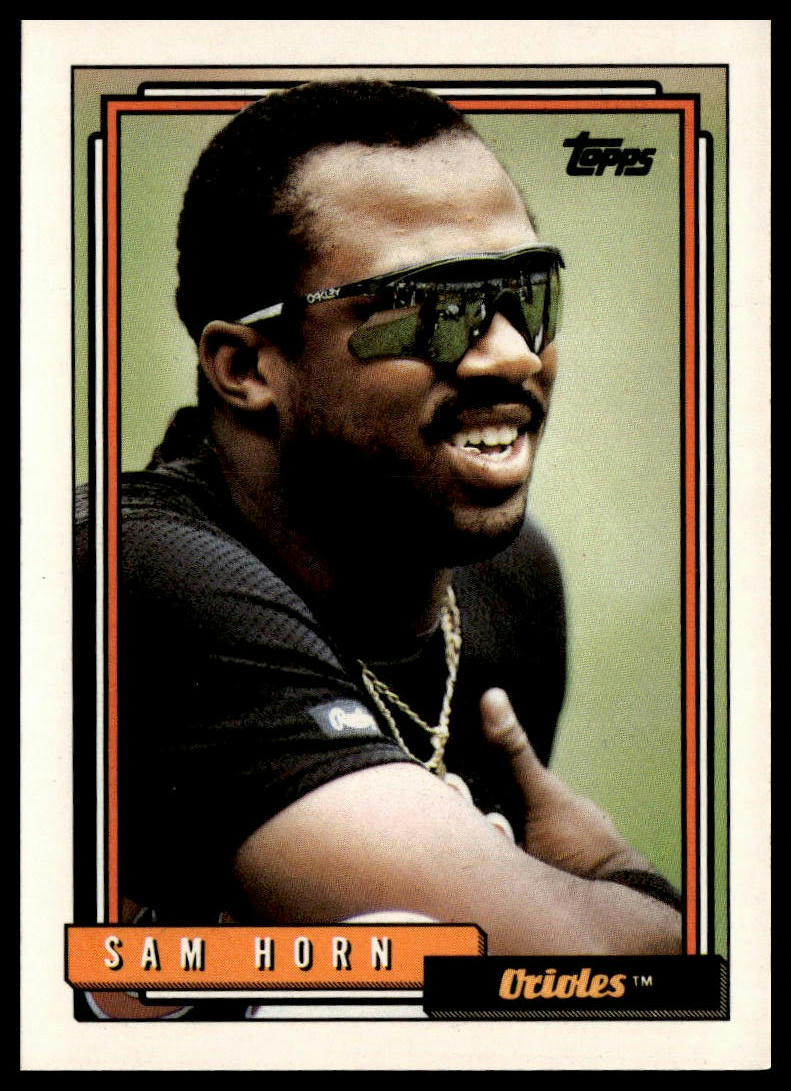 1992 Topps #422 Sam Horn