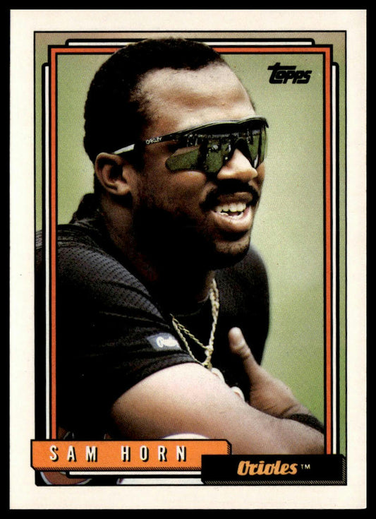 1992 Topps #422 Sam Horn