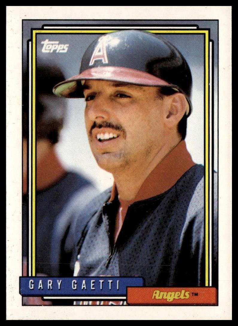1992 Topps #70 Gary Gaetti