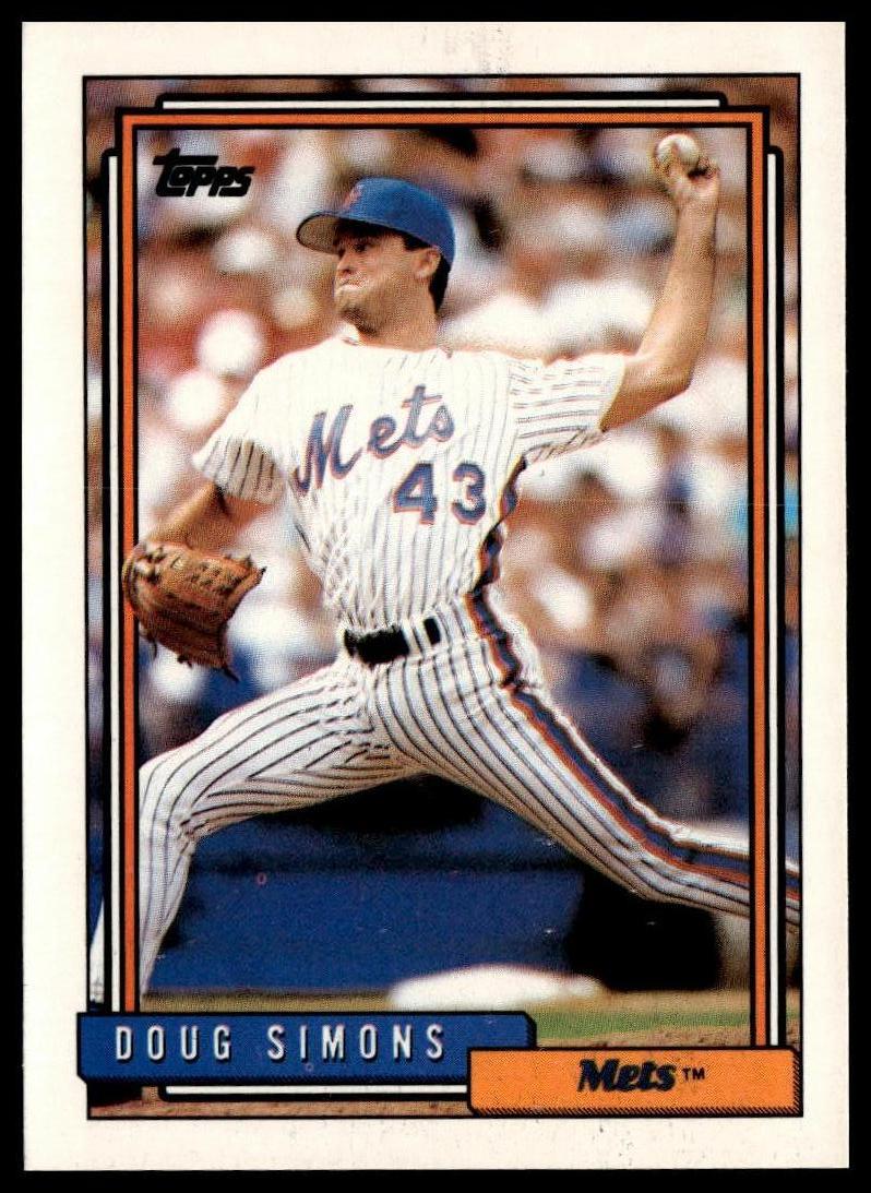 1992 Topps #82 Doug Simons