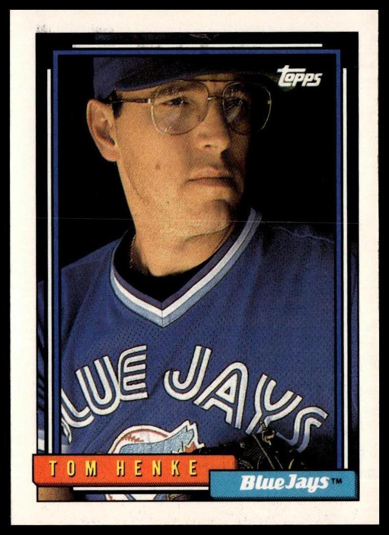 1992 Topps #451 Tom Henke