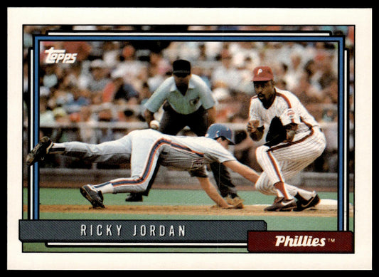 1992 Topps #103 Ricky Jordan