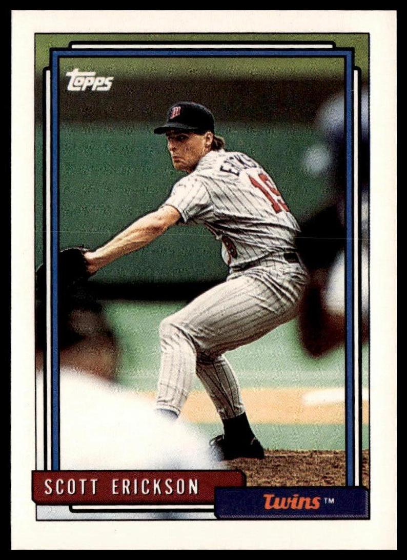 1992 Topps #605 Scott Erickson