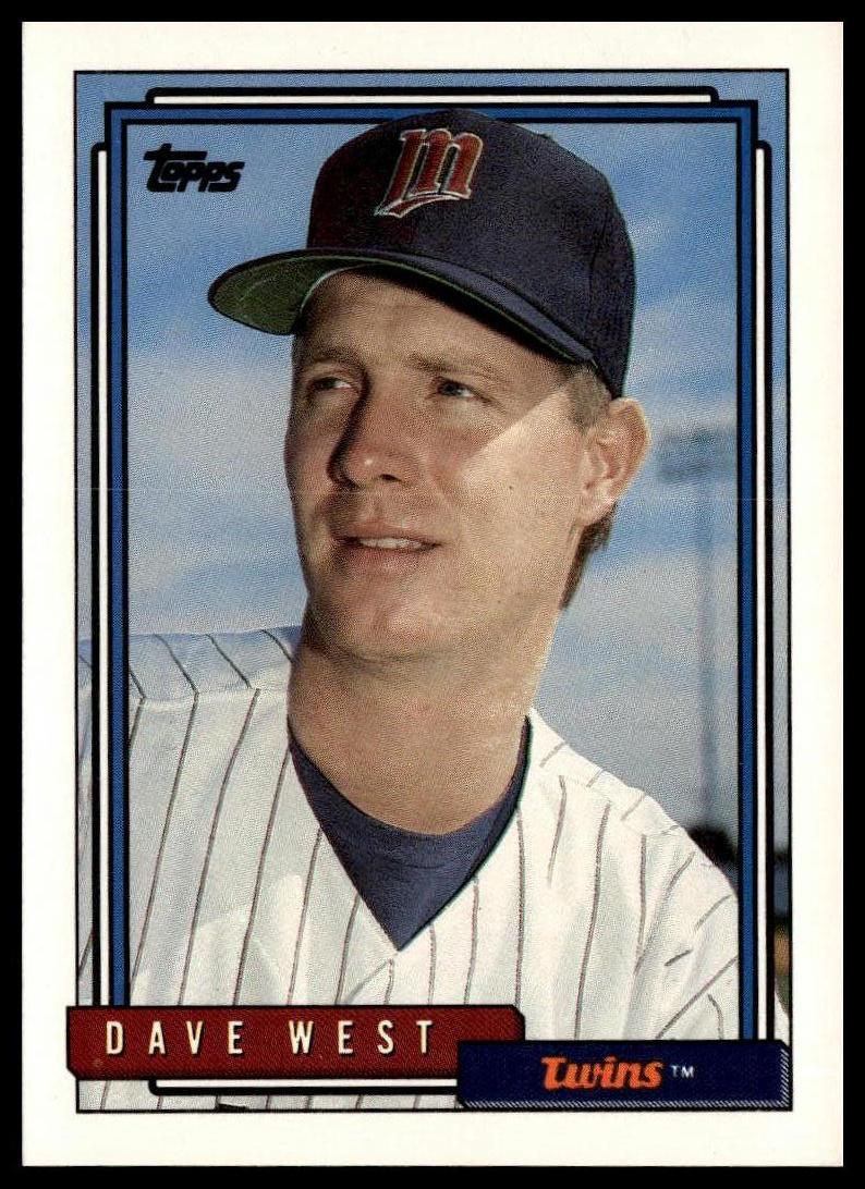 1992 Topps #442 Dave West
