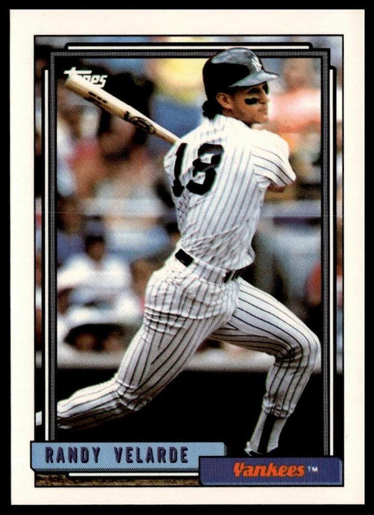 1992 Topps #212 Randy Velarde
