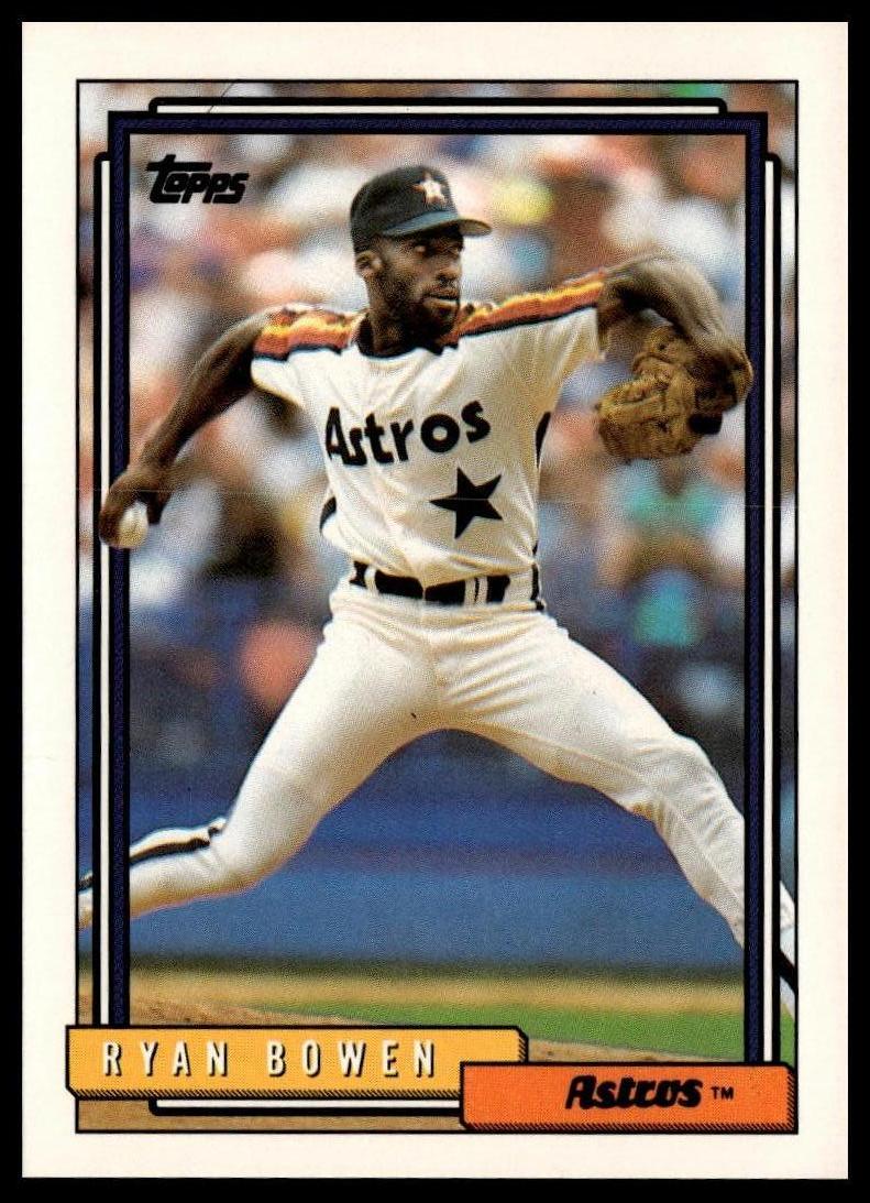 1992 Topps #254 Ryan Bowen